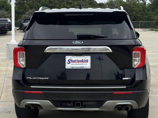 Agate Black Metallic 2020 Ford Explorer Platinum