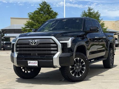 Midnight Black Metallic 2025 Toyota Tundra Limited