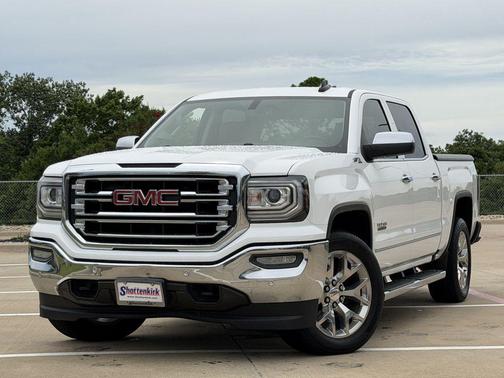 Summit White 2018 GMC Sierra 1500 SLT