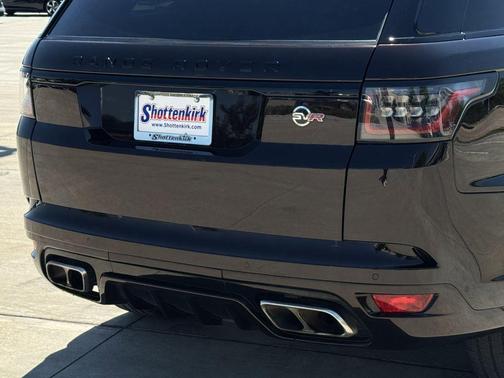 Santorini Black Metallic 2021 Land Rover Range Rover Sport SVR