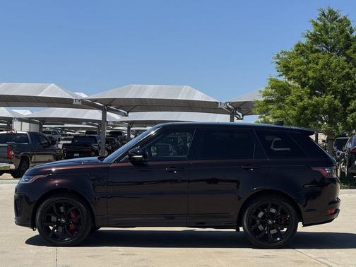 Santorini Black Metallic 2021 Land Rover Range Rover Sport SVR