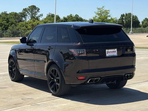 Santorini Black Metallic 2021 Land Rover Range Rover Sport SVR