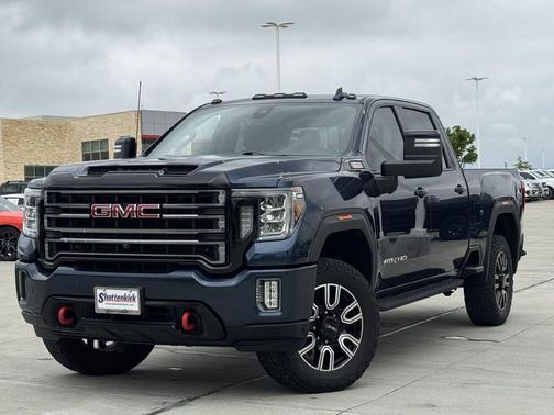 Pacific Blue Metallic 2023 GMC Sierra 2500 AT4