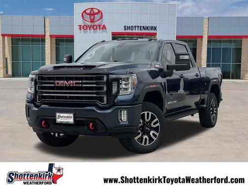 Pacific Blue Metallic 2023 GMC Sierra 2500 AT4