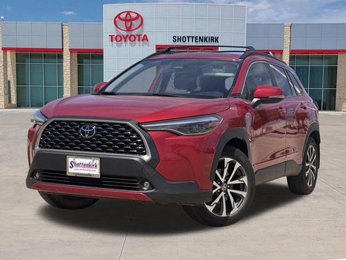 Barcelona Red Metallic 2024 Toyota Corolla Cross XLE