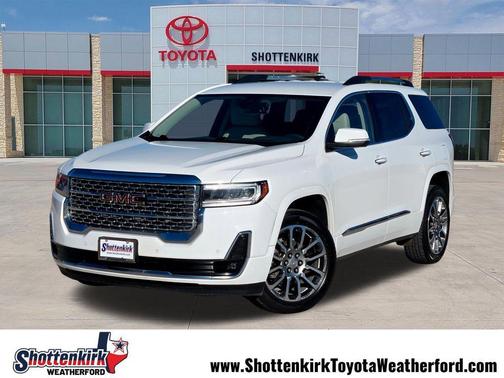 Summit White 2023 GMC Acadia Denali