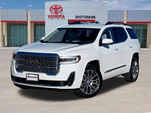Summit White 2023 GMC Acadia Denali