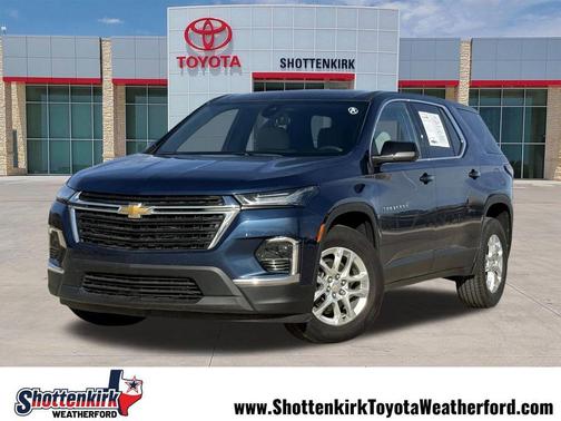 Northsky Blue Metallic 2023 Chevrolet Traverse LS