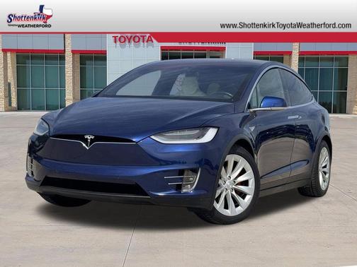 Deep Blue Metallic 2016 Tesla Model X P90D