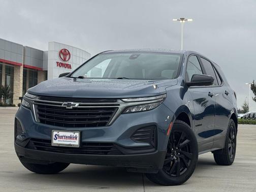 Lakeshore Blue Metallic 2024 Chevrolet Equinox LS