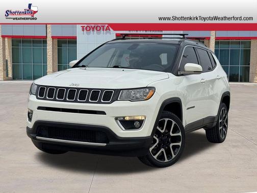 White Clearcoat 2018 Jeep Compass Limited