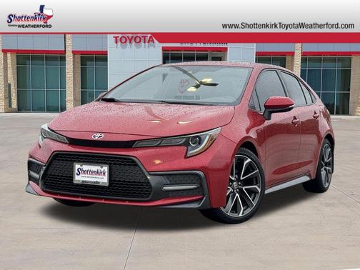 Barcelona Red Metallic 2020 Toyota Corolla XSE
