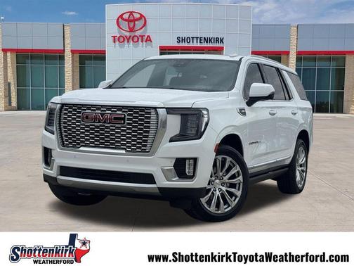 Summit White 2023 GMC Yukon Denali