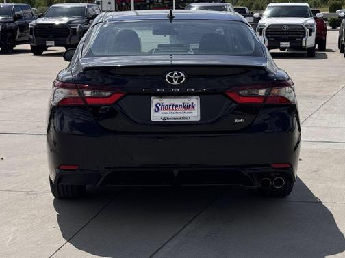 Midnight Black Metallic 2023 Toyota Camry SE
