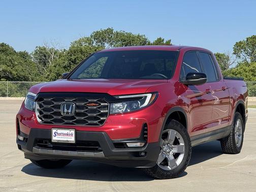 Radiant Red Metallic II 2025 Honda Ridgeline TrailSport