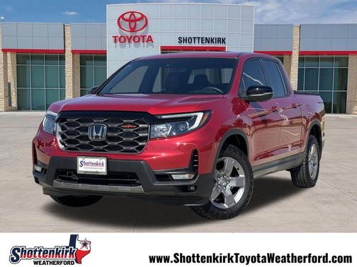 Radiant Red Metallic II 2025 Honda Ridgeline TrailSport