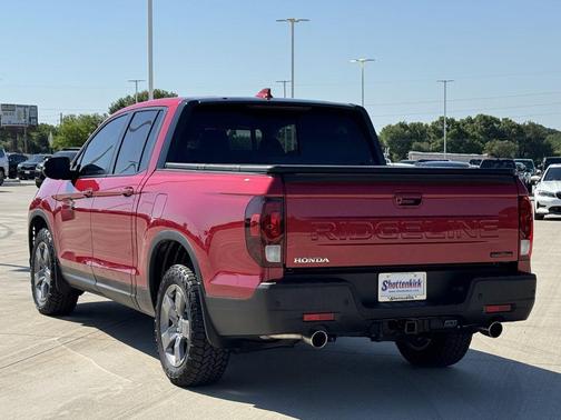 Radiant Red Metallic II 2025 Honda Ridgeline TrailSport