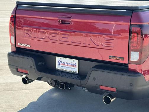 Radiant Red Metallic II 2025 Honda Ridgeline TrailSport