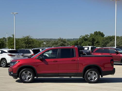 Radiant Red Metallic II 2025 Honda Ridgeline TrailSport