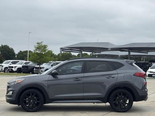 Coliseum Gray 2019 Hyundai TUCSON Night