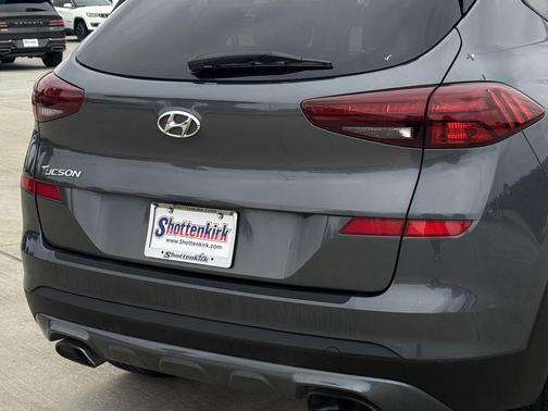 Coliseum Gray 2019 Hyundai TUCSON Night