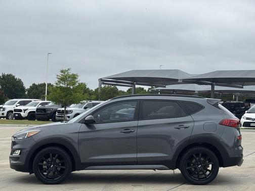 Coliseum Gray 2019 Hyundai TUCSON Night