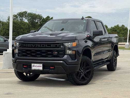 Dark Ash Metallic 2023 Chevrolet Silverado 1500 Custom Trail Boss