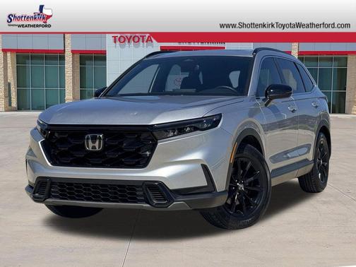Urban Gray Pearl 2025 Honda CR-V Hybrid Sport FWD