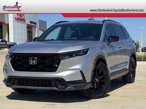 Urban Gray Pearl 2025 Honda CR-V Hybrid Sport FWD