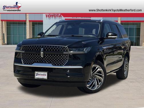 Infinite Black Metallic Clearcoat 2025 Lincoln Navigator Reserve