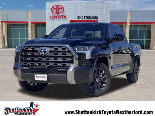 Midnight Black Metallic 2024 Toyota Tundra Platinum