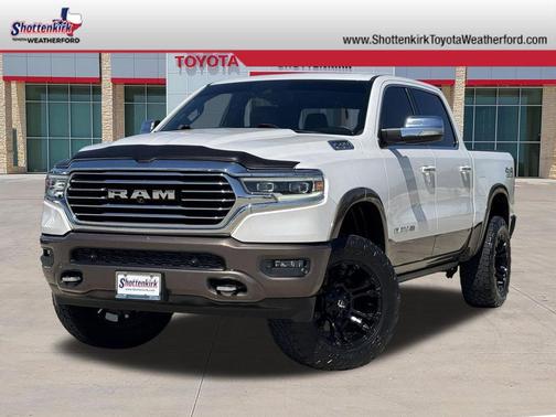 Ivory White Tri-Coat Pearlcoat 2020 RAM 1500 Longhorn