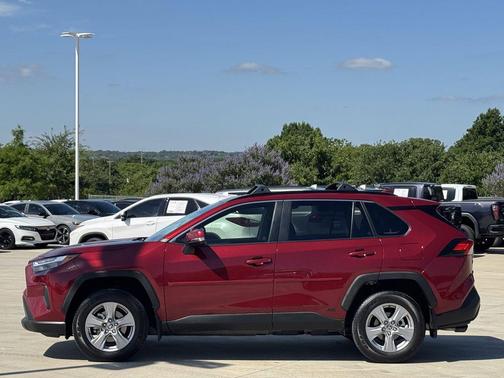 Ruby Flare Pearl 2025 Toyota RAV4 Hybrid XLE