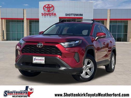 Ruby Flare Pearl 2025 Toyota RAV4 Hybrid XLE
