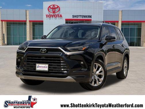 Midnight Black Metallic 2024 Toyota Grand Highlander Limited