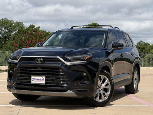 Midnight Black Metallic 2024 Toyota Grand Highlander Limited