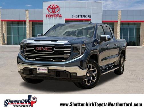 Downpour Metallic 2024 GMC Sierra 1500 SLT