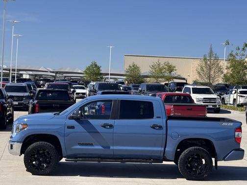 Cavalry Blue 2021 Toyota Tundra SR5