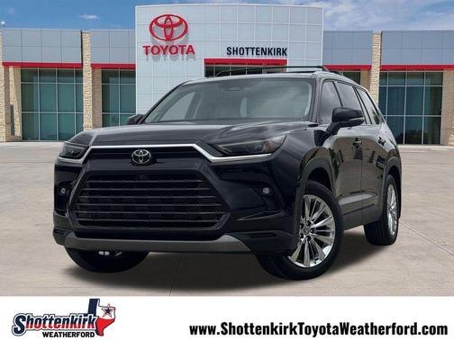 Midnight Black Metallic 2024 Toyota Grand Highlander Platinum