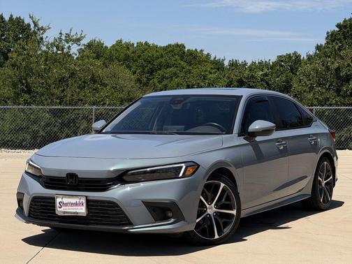 Morning Mist Metallic 2024 Honda Civic Touring
