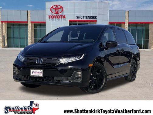 Crystal Black Pearl 2025 Honda Odyssey Sport-L