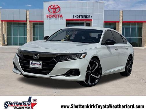 Platinum White Pearl 2021 Honda Accord Sport SE 1.5T
