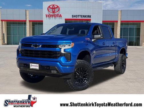 Glacier Blue Metallic 2022 Chevrolet Silverado 1500 RST