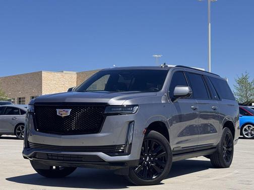 Satin Steel Metallic 2022 Cadillac Escalade ESV Sport