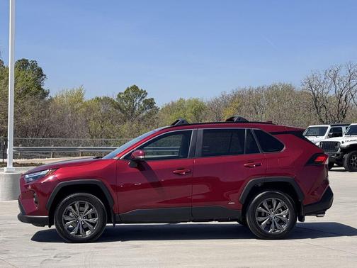 Ruby Flare Pearl 2023 Toyota RAV4 Hybrid XLE Premium