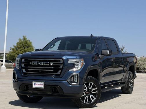 Pacific Blue Metallic 2019 GMC Sierra 1500 AT4
