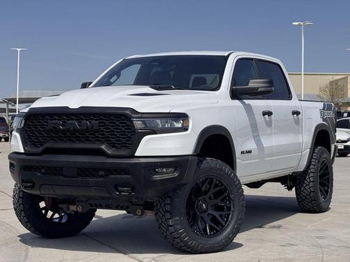 Bright White Clearcoat 2025 RAM 1500 Rebel