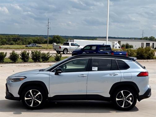Silver 2025 Toyota Corolla Hybrid SE