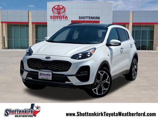 Snow White Pearl 2021 Kia Sportage SX Turbo