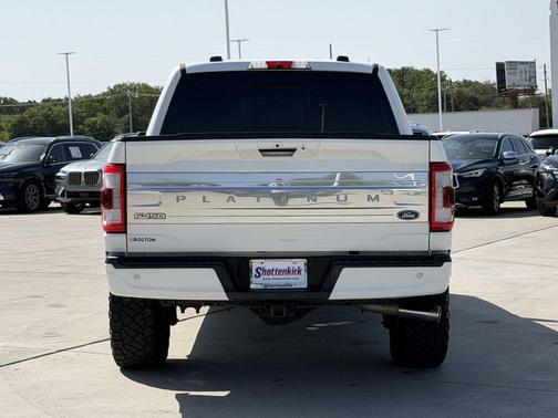 Star White Metallic Tri-Coat 2022 Ford F-150 Platinum